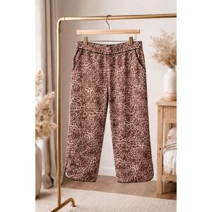 Secret Treasures‎ Leopard Pajama Pants Women's M Lounge Sleepwear